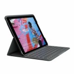Husă pentru Tabletă Logitech Slim Folio Grafit AZERTY