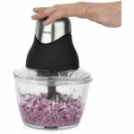 Tocător Hkoenig LEO8 Negru Crom Sticlă Oțel inoxidabil 1 L