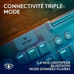 Tastatură Fără Fir Logitech G915 X Alb AZERTY