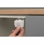 Blocare de securitate Safety 1st Alb Negru 13 x 4 x 8 cm