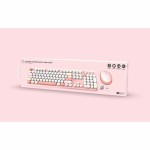 Tastatură și Mouse Mobility Lab Pure Color Rose Azerty Franceză