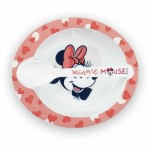 Set de Veselă ThermoBaby Minnie Microwave Meal Set Bowl + Spoon