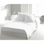 Set de foi HOME LINGE PASSION Flat sheet Alb Pat 180/200