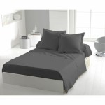 Set de foi HOME LINGE PASSION Flat sheet Gri Pat de o persoană 180 x 290 cm
