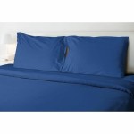 Set de foi HOME LINGE PASSION Flat sheet Albastru Pat 180/200