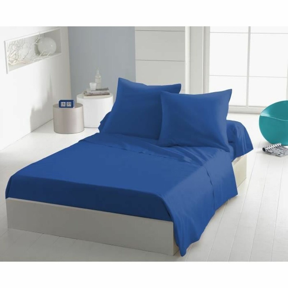 Set de foi HOME LINGE PASSION Flat sheet Albastru Pat 180/200