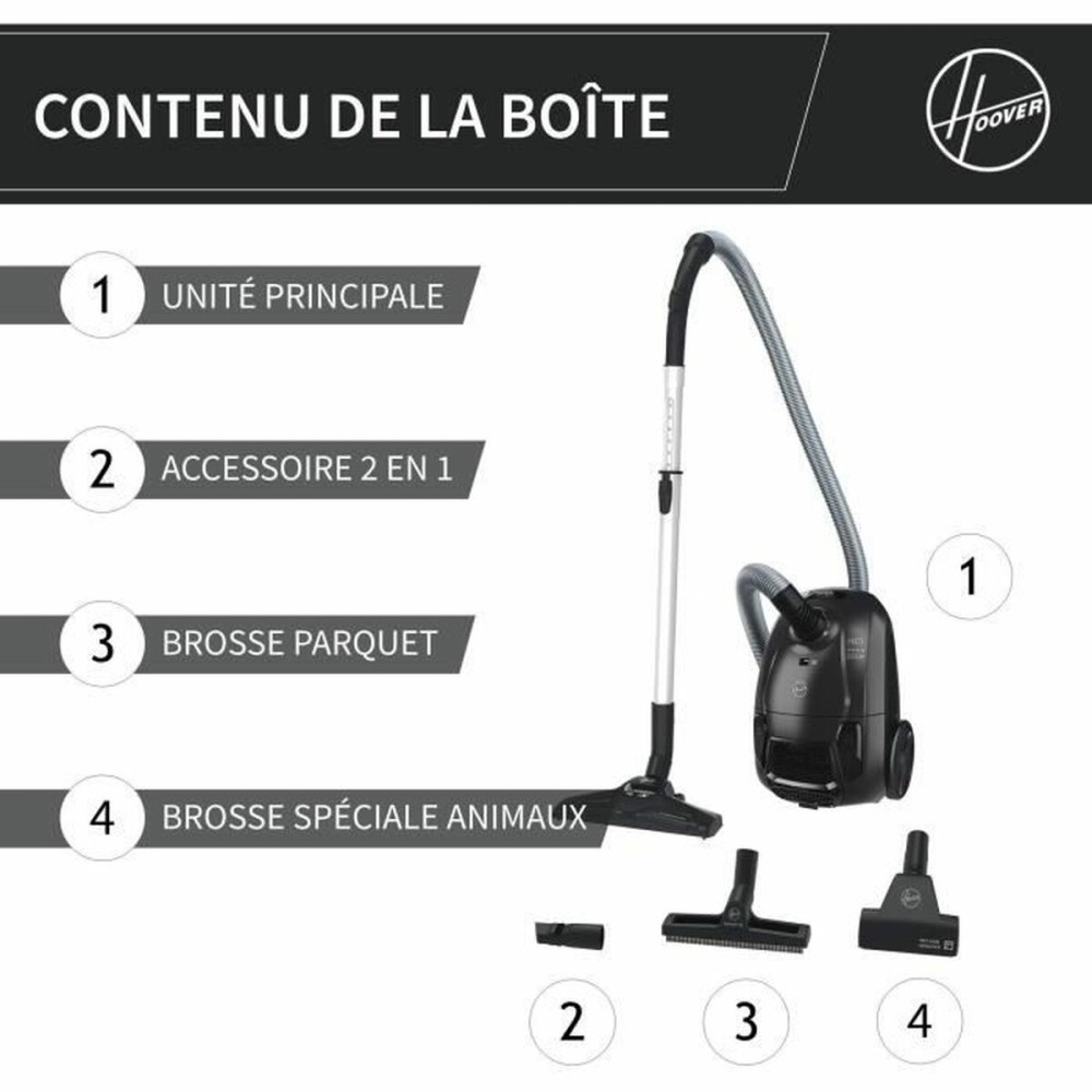 Extractor Hoover HE120PET 011 Negru Gri 700 W