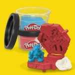 Joc de Plastilină Play-Doh Capitán América Set Stamper Shield Multicolor
