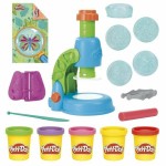 Joc de Plastilină Play-Doh Mi Pequeño Microscopio Galben