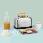 Prăjitor de Pâine Hkoenig Toas7 850 W Argintiu