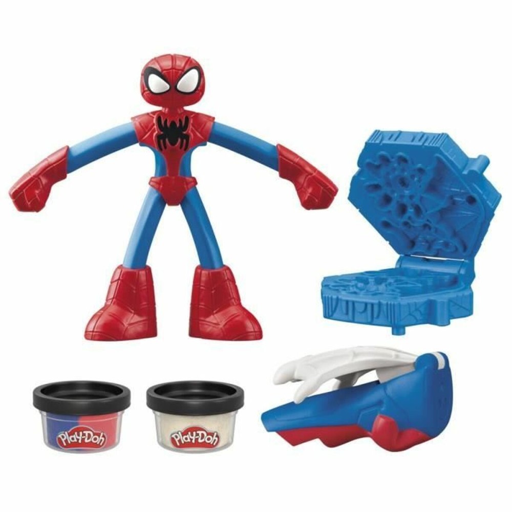 Joc de Plastilină Play-Doh My Web Creator Galben