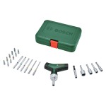 Set biți BOSCH 16 x 6 x 22 cm Multi-puncte (25 Unități)