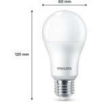 Bec LED Philips A67 Alb E 100 W E27 3 Unități (4000 K)