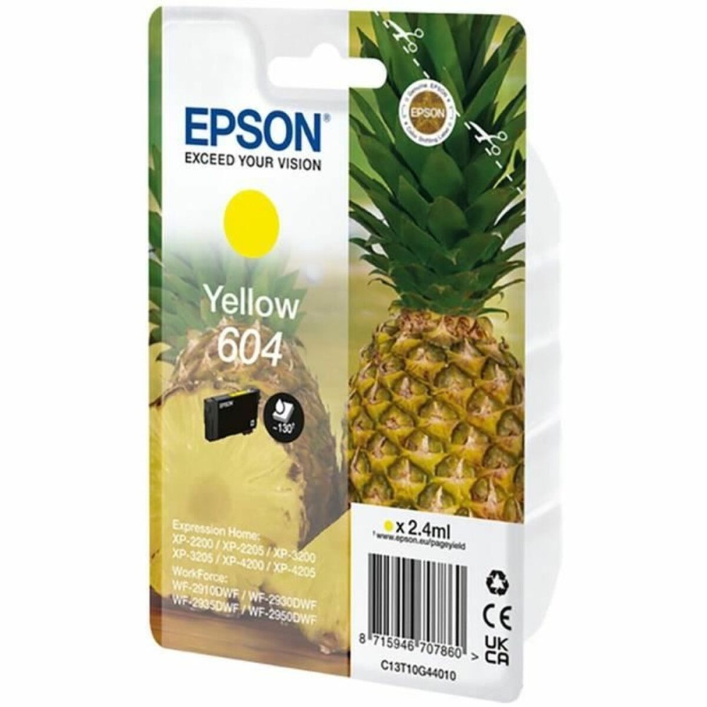 Cartuș cu Cerneală Originală Epson 604 Galben