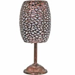 Lampă solară Galix G2003 Crom 10 W Alb rece 10 lm