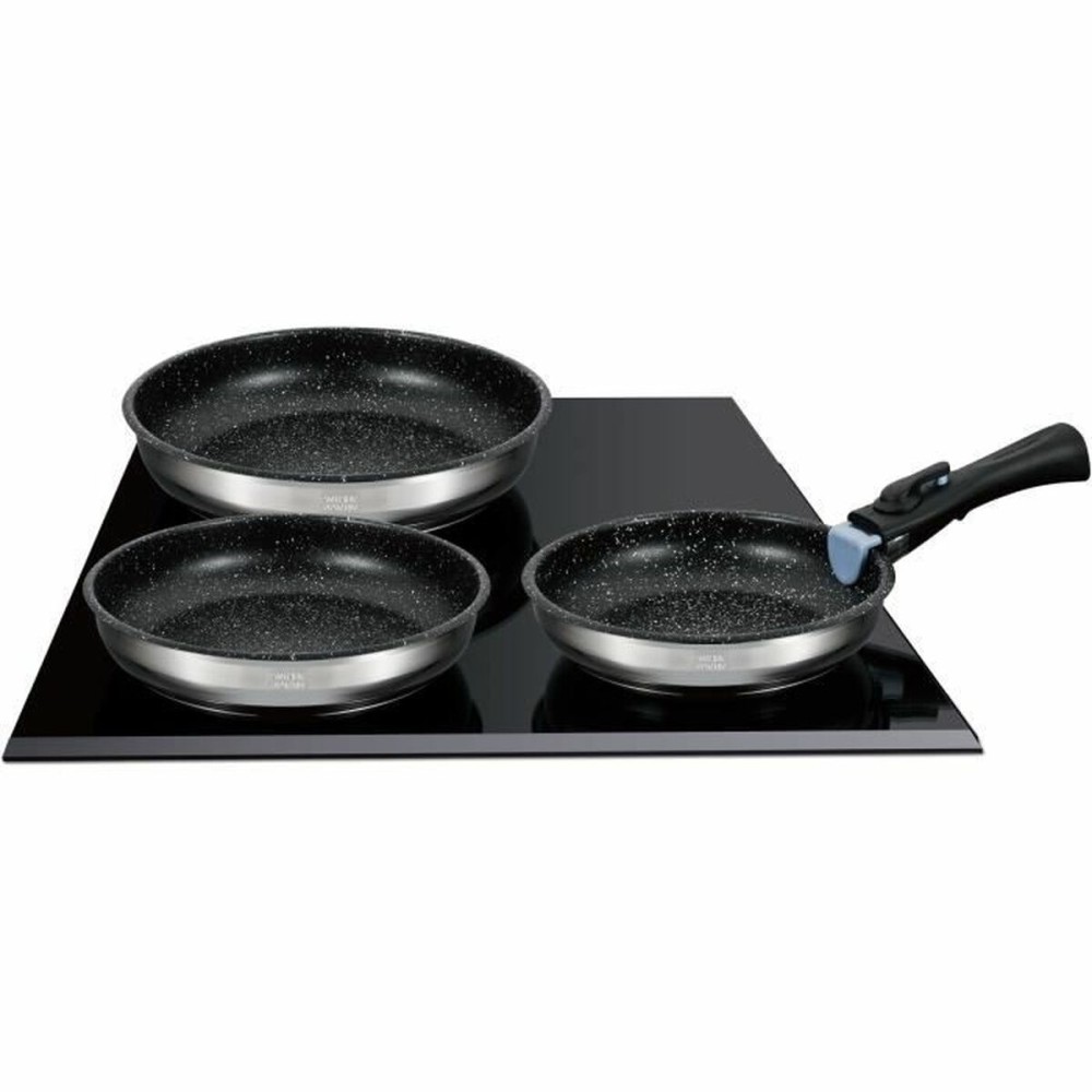 Tigaie Arthur Martin Terracotta Oțel inoxidabil Ø 24 cm Ø 20 cm Ø 26 cm (3 Unități)