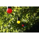 Ghirlandă de lumini LED Negru Multicolor 5 m LED