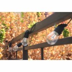 Ghirlandă de lumini LED Rio Negru Multicolor 5 m LED RGB 20