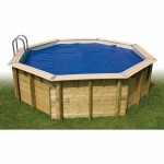 Husă pentru piscină Ubbink Albastru 250 x 450 cm Polietilenă