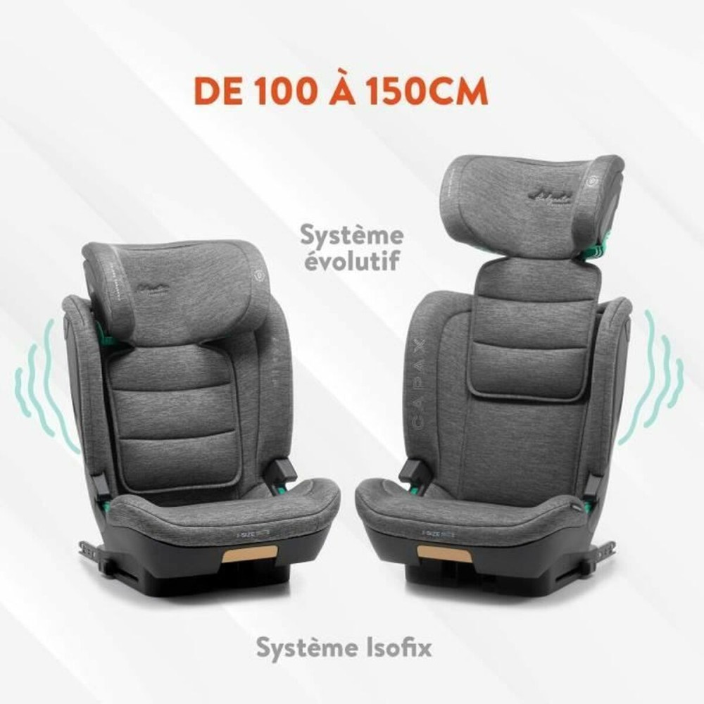 Scaun Auto Babyauto CAPAX GREY DOBBY Gri II (15-25 kg) Infantil ECE R129
