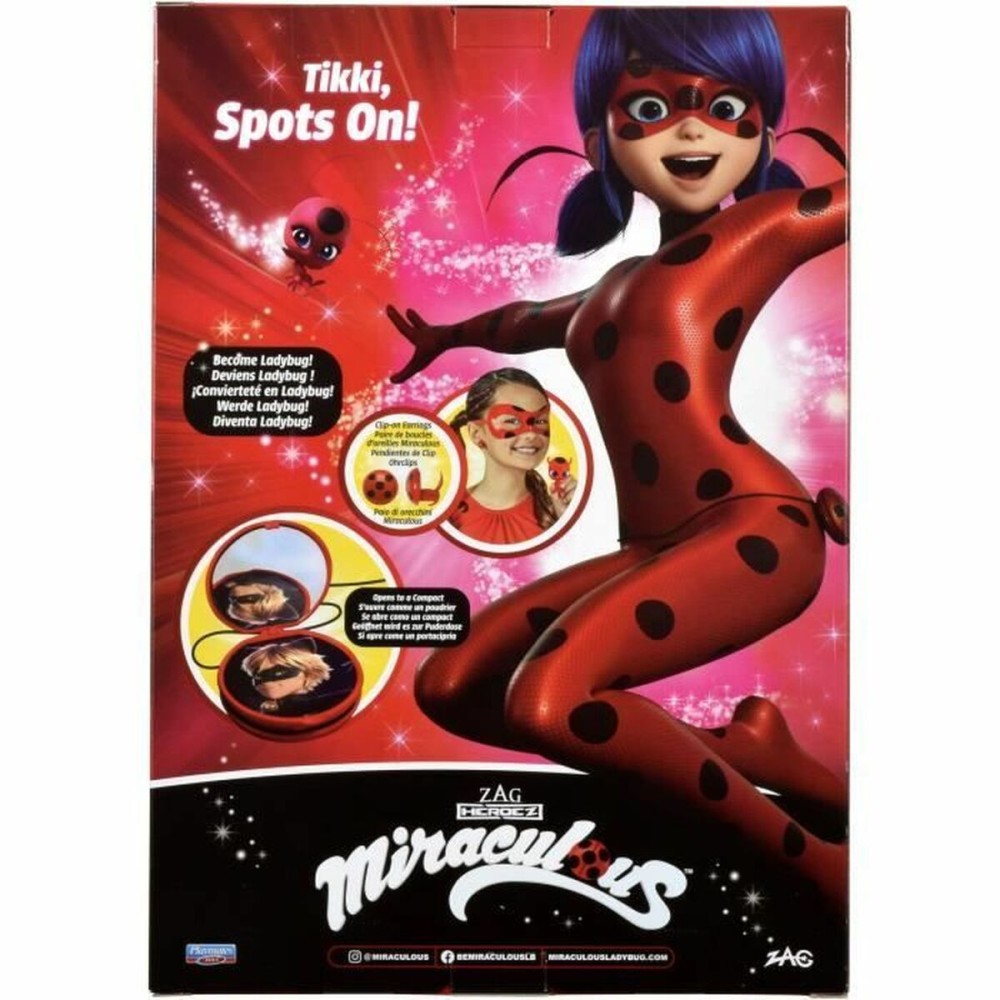 Costum Deghizare pentru Copii Bandai Miraculous Ladybug Roșu rouge LadyBug