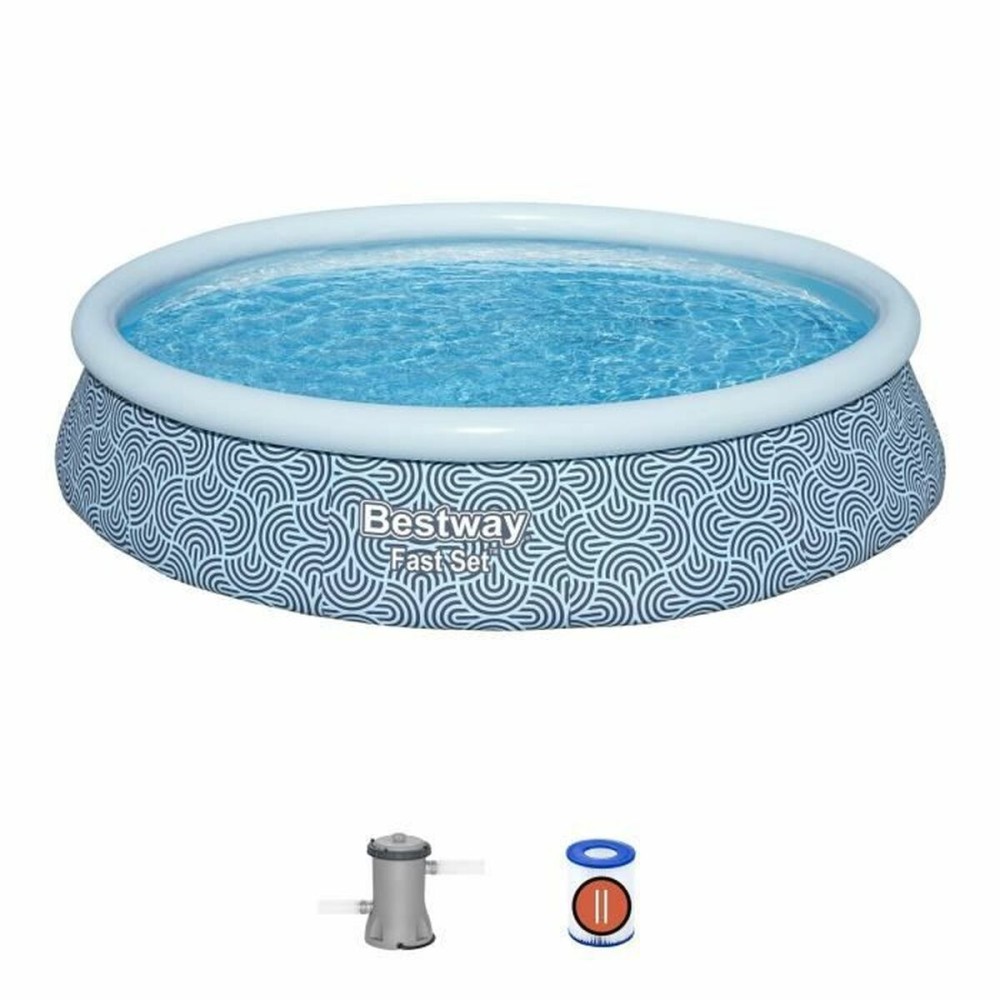 Piscină Gonflabilă Bestway Albastru 396 x 84 cm