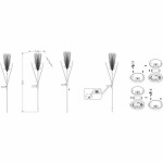 Lampă solară Galix G4515