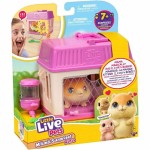 Jucărie de Pluș Little Live Pets Mama Surprise Hamsters Portocaliu Orange Flauș Hamster