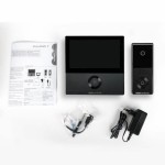 Interfon Video Inteligent SCS SENTINEL VisioWifi Negru noir