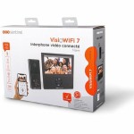 Interfon Video Inteligent SCS SENTINEL VisioWifi Negru noir