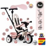 Triciclu Smoby Paseo para bebés Roz