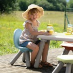 Scaun Smoby Life Kid Albastru Plastic