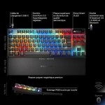 Tastatură Bluetooth SteelSeries apex pro tkl wl gen 3 Negru Azerty Franceză