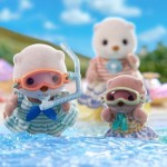 Figura îmbinată Sylvanian Families Las hermanas nutrias marinas animale