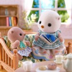Figura îmbinată Sylvanian Families Las hermanas nutrias marinas animale