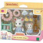 Figura îmbinată Sylvanian Families Baño de malvaviscos de los hermanos ratones animale