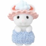 Figura îmbinată Sylvanian Families Baño de malvaviscos de los hermanos ratones animale