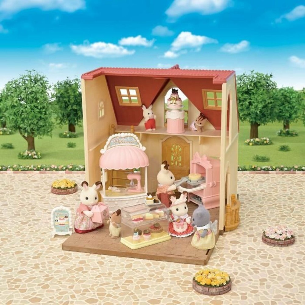 Figura îmbinată Sylvanian Families La caja de pasteles Pastry Chef
