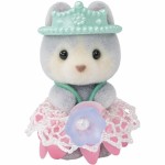 Figura îmbinată Sylvanian Families Princesas con vestidos de flores Prințesă