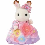 Figura îmbinată Sylvanian Families Princesas con vestidos de flores Prințesă