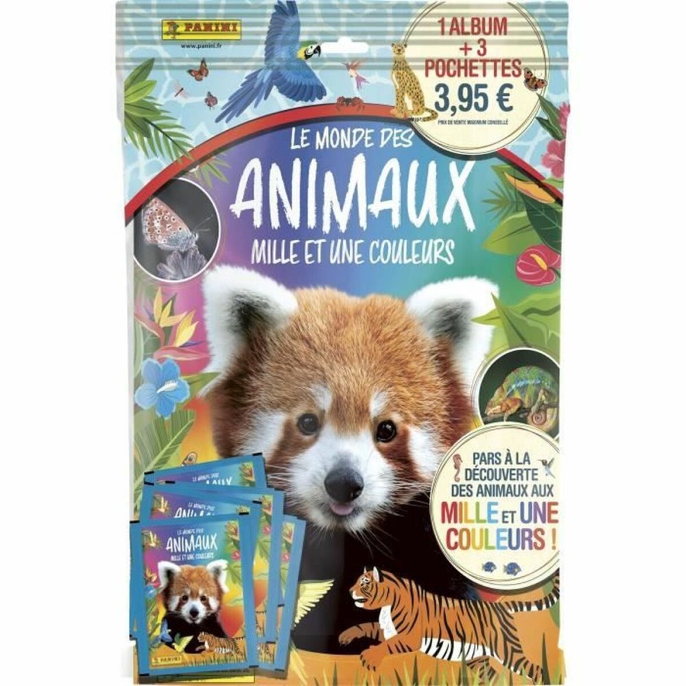 Album de autocolante Panini Animaux