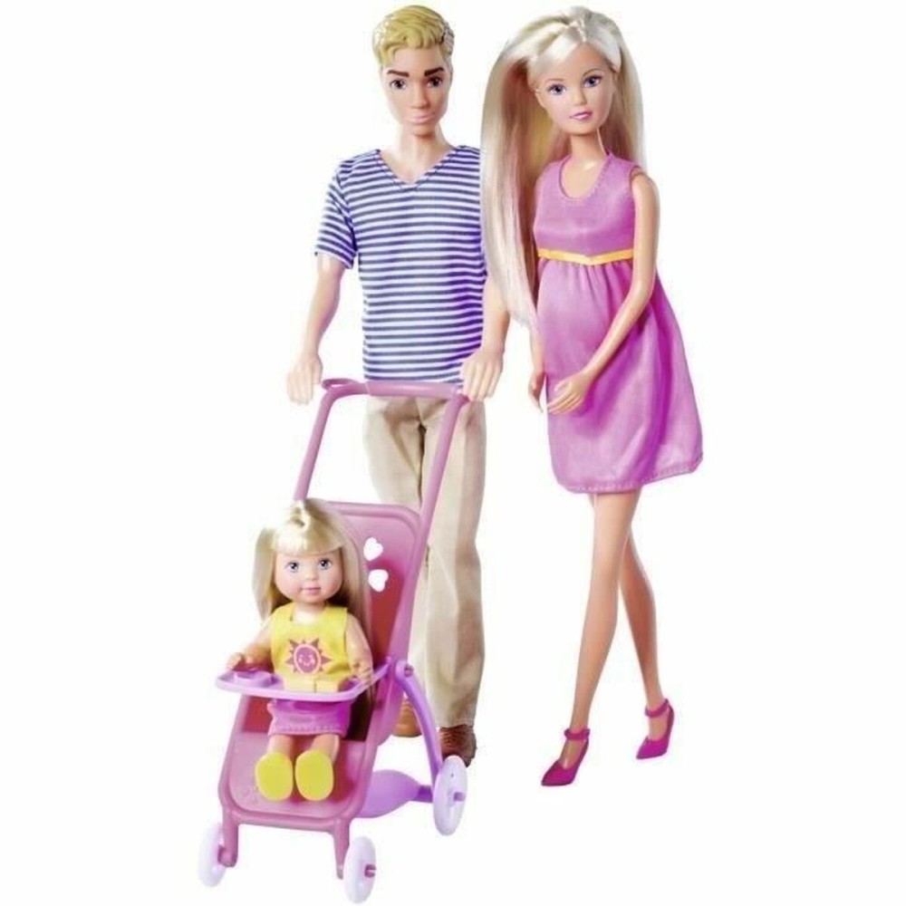 Păpușă bebeluș Simba Steffi Love - Familia Feliz