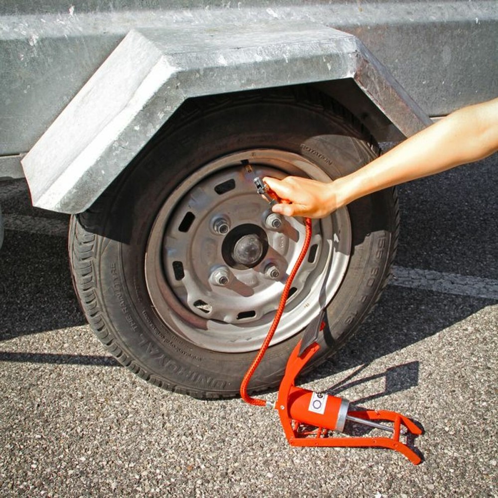 Pompă de Aer de Picior Precision Steel Portocaliu