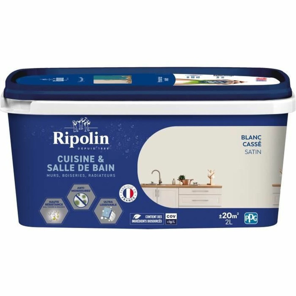 Vopsea de Grund Ripolin Alb Mat 2 L