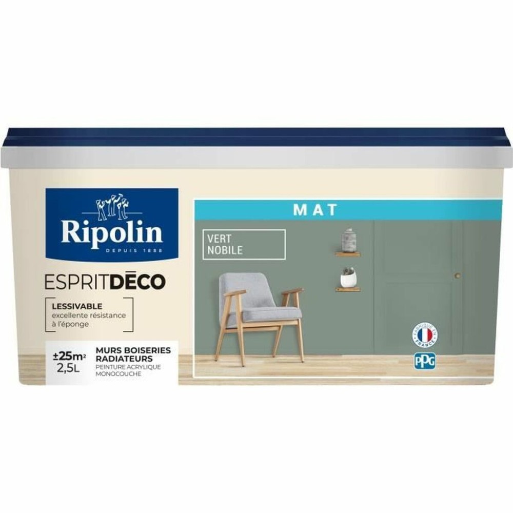 Vopsea de Grund Ripolin Vert Mat 2,5 L