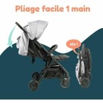 Cărucior de plimbat bebe Bambisol Gri