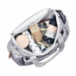 Geantă pentru scutece Béaba Sydney Jungle Gri