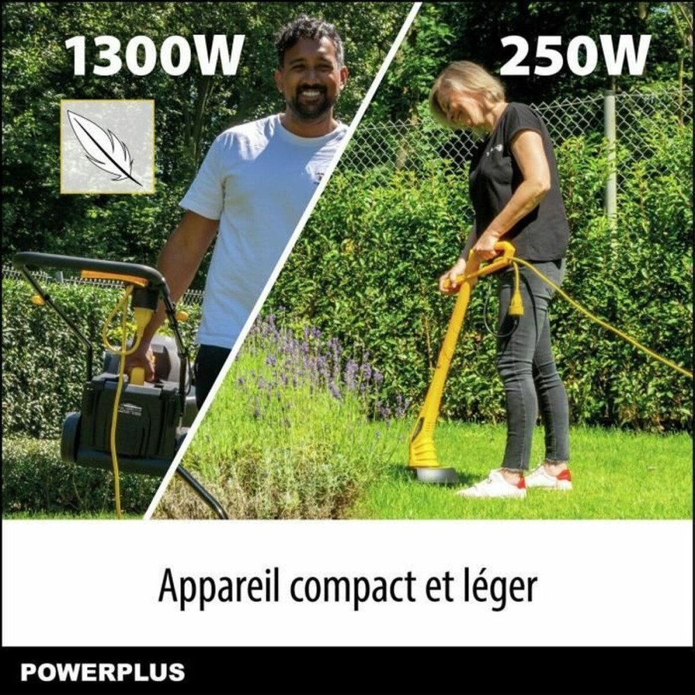 Mașină electrică de tuns iarba Powerplus POWXG62205T 1300 W 220-240 V 32 cm 32 L