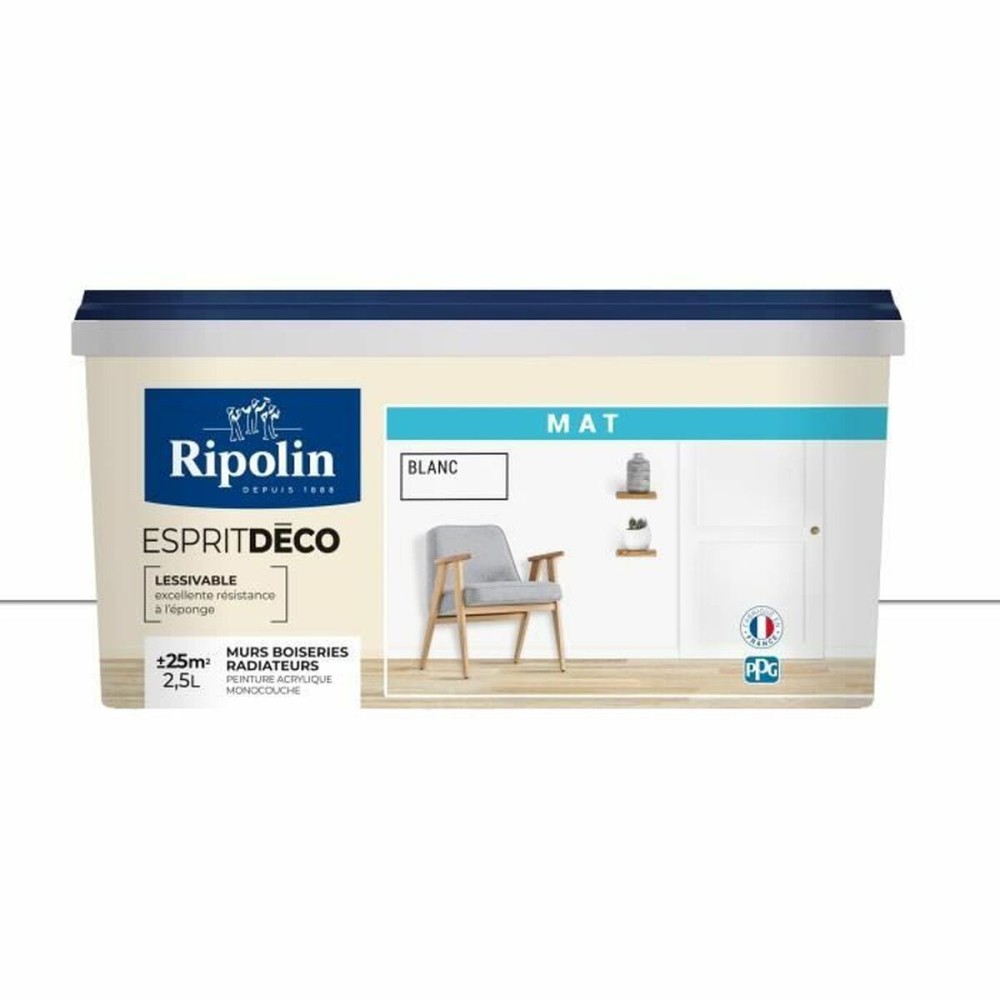 Tablou Ripolin Alb 2,5 L