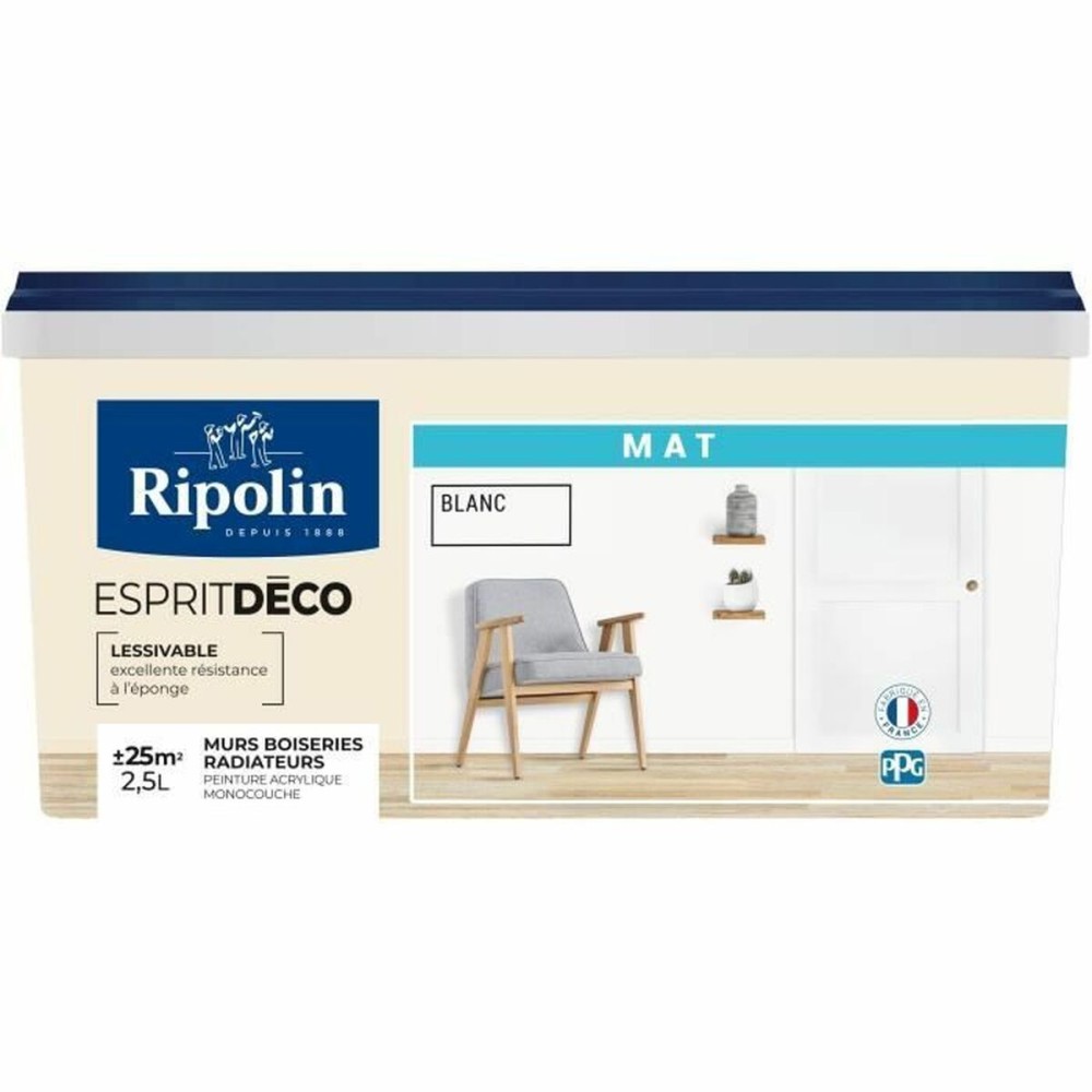 Tablou Ripolin Alb 2,5 L